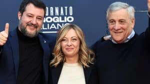 meloni salvini tajani sostegno edmondo cirielli regionali campania