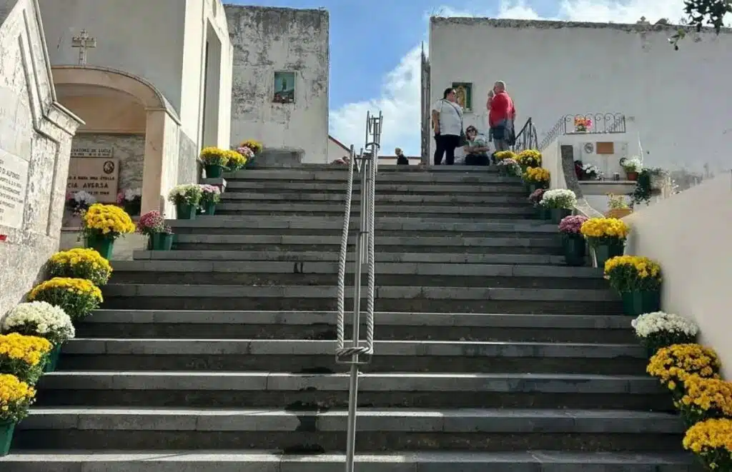 positano commemorazione defunti tutela cimitero