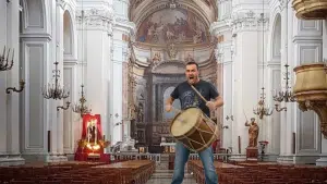 protesta tamburo Giugliano