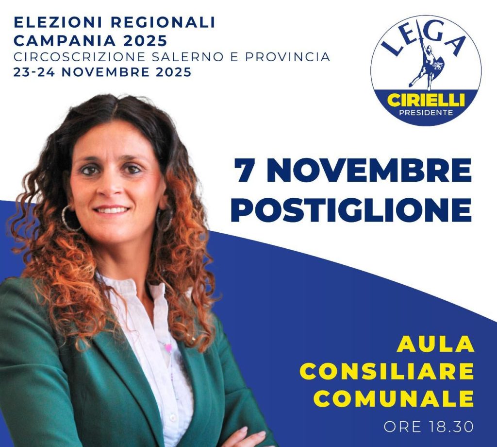 elezioni regionali federica mignoli incontro postiglione