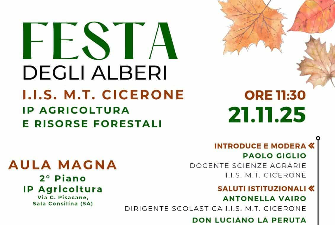 cicerone sala consilina festa alberi 21 novembre