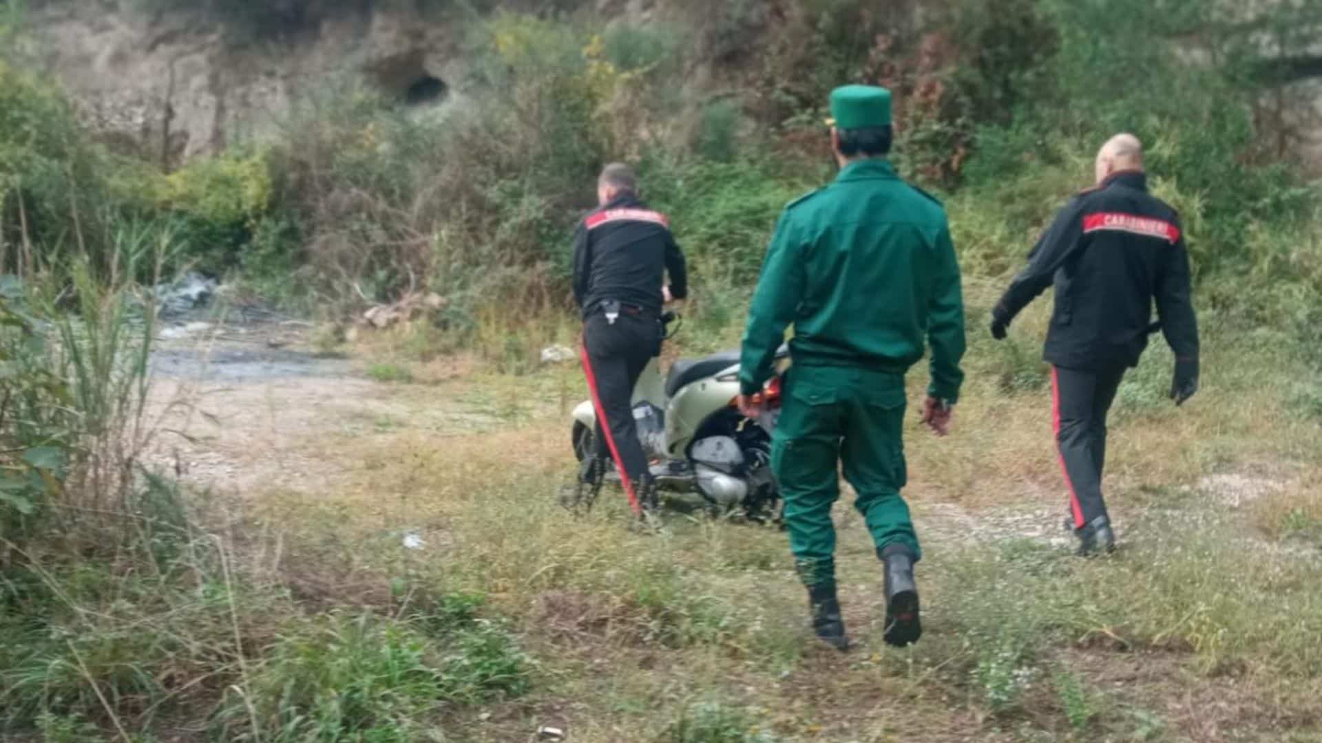 sarno motorino rubato ritrovato Guardia Agroforestale