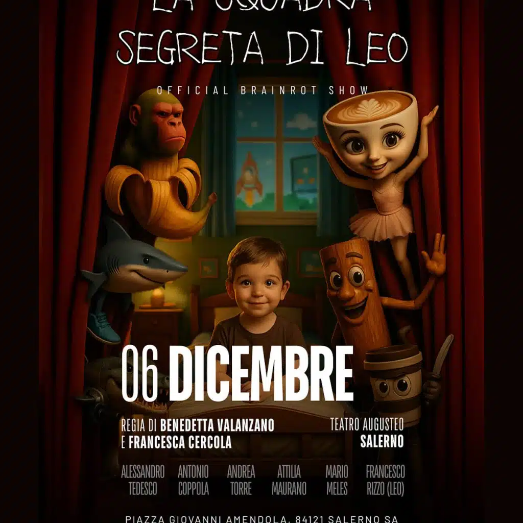 Squadra segreta Leo Teatro Augusteo Salerno