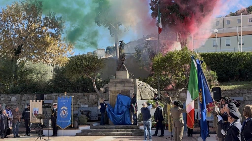 centenario milite ignoto castellabate statua restaurata