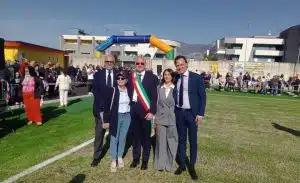 vaSan Valentino Torio inaugura il nuovo polo sportivo: restituita alla città una struttura strategica per attività e comunitàa