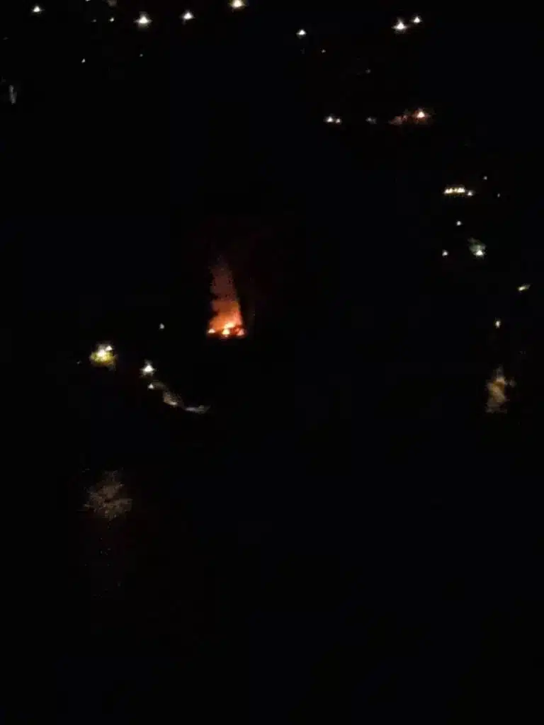 Positano fiamme Villa Nuvolari