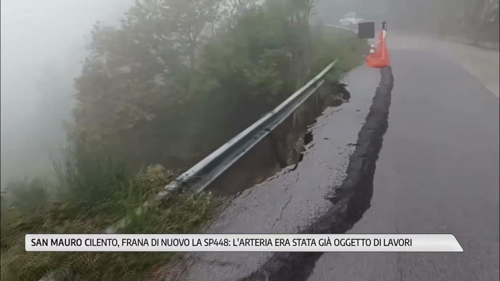 San Mauro Cilento frana