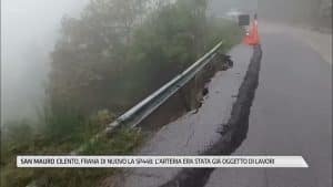 San Mauro Cilento frana