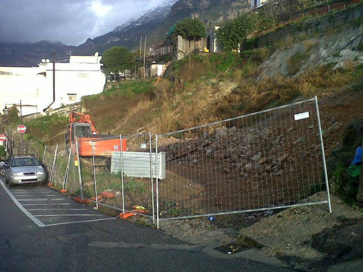 praiano direzione lavori parcheggio via marconi