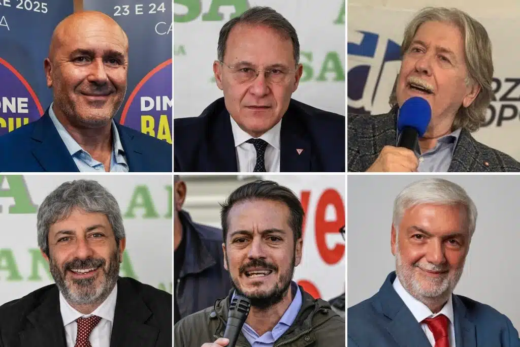 Elezioni regionali in Campania, i candidati COMBO