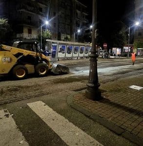 salerno ripristino strade 11 novembre