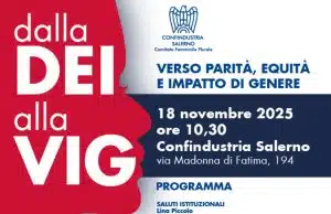 Confindustria Salerno convegno dalla dei alla vig