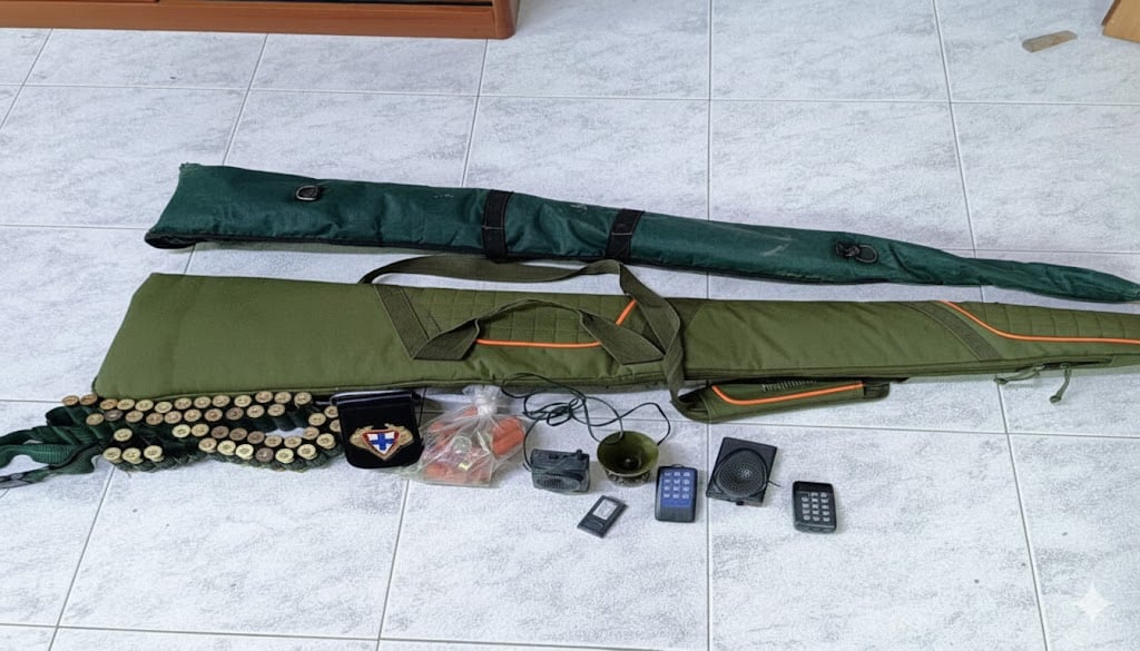 Serre, controlli contro il bracconaggio: sequestrati richiami vietati e denunciati due cacciatori