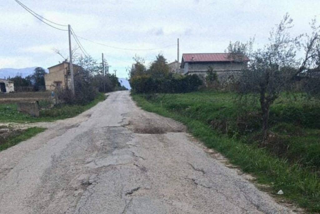 eboli lavori strada la storta-papaleone
