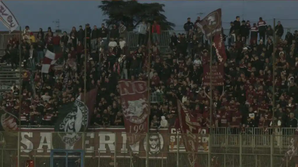 salernitana multata danni stadio latina