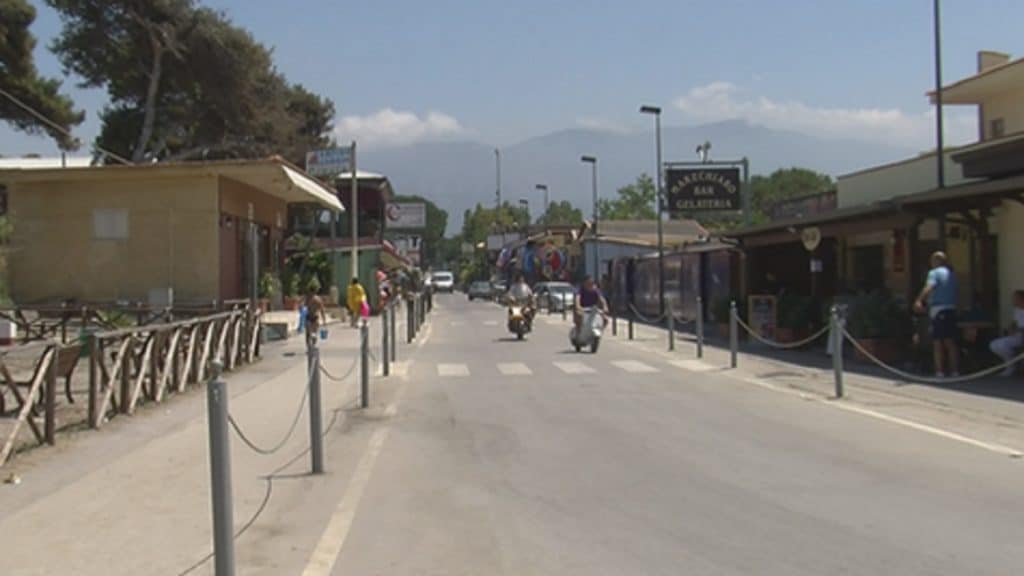 Capaccio Paestum parcheggio pubblico
