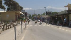 Capaccio Paestum parcheggio pubblico