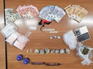 Scafati spaccio esplosivo arrestato