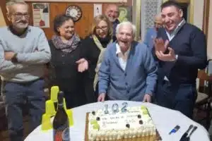 ottati 102 anni giovanni capozzolo