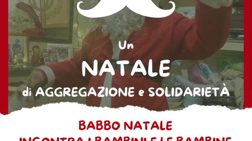 salerno babbo natale incontro bambini