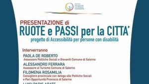 salerno progetto ruote passi città