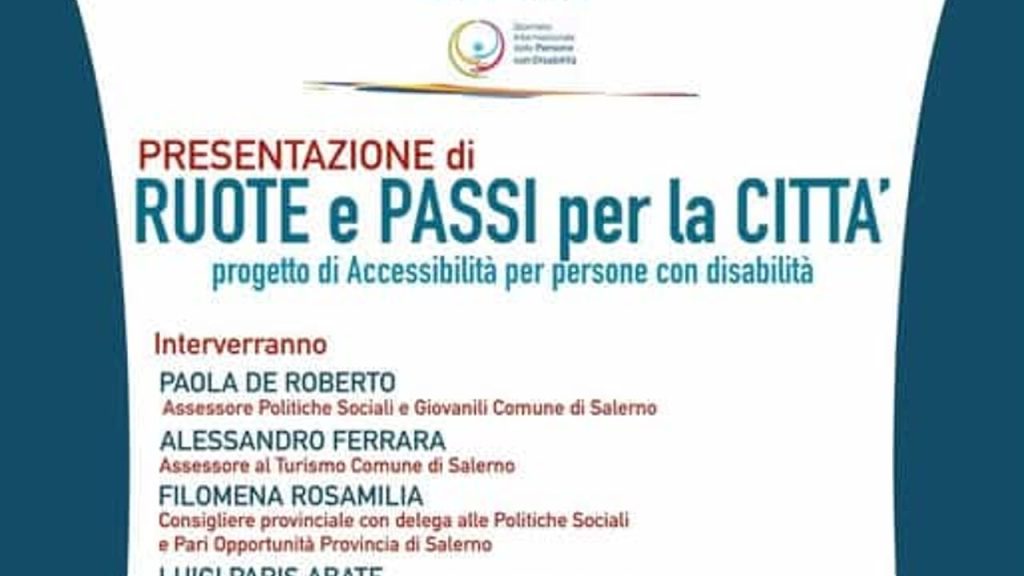Accessibilità Salerno progetto