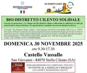 stella cilento bio-distretto castello vassallo 30 dicembre