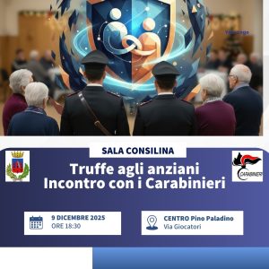 sala consilina incontro carabinieri prevenire truffe