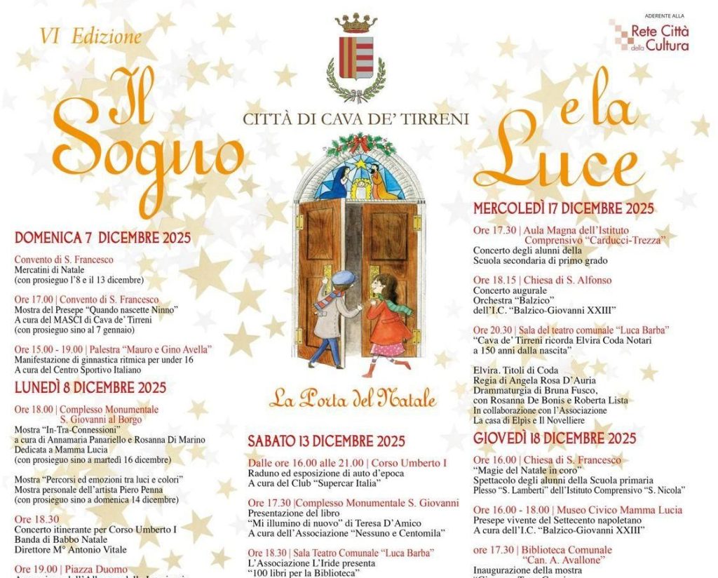 cava de tirreni natale sogno luce