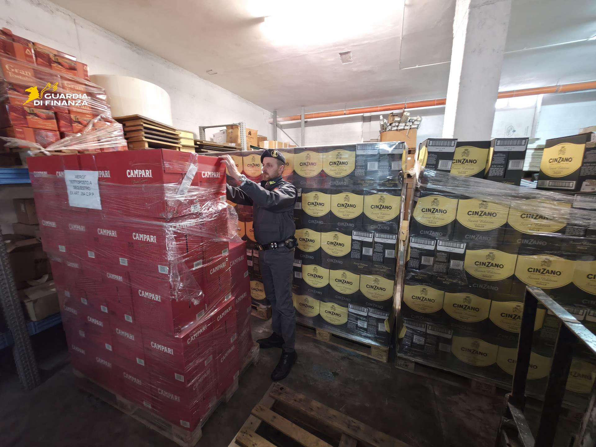 Sequestro alcolici Salerno
