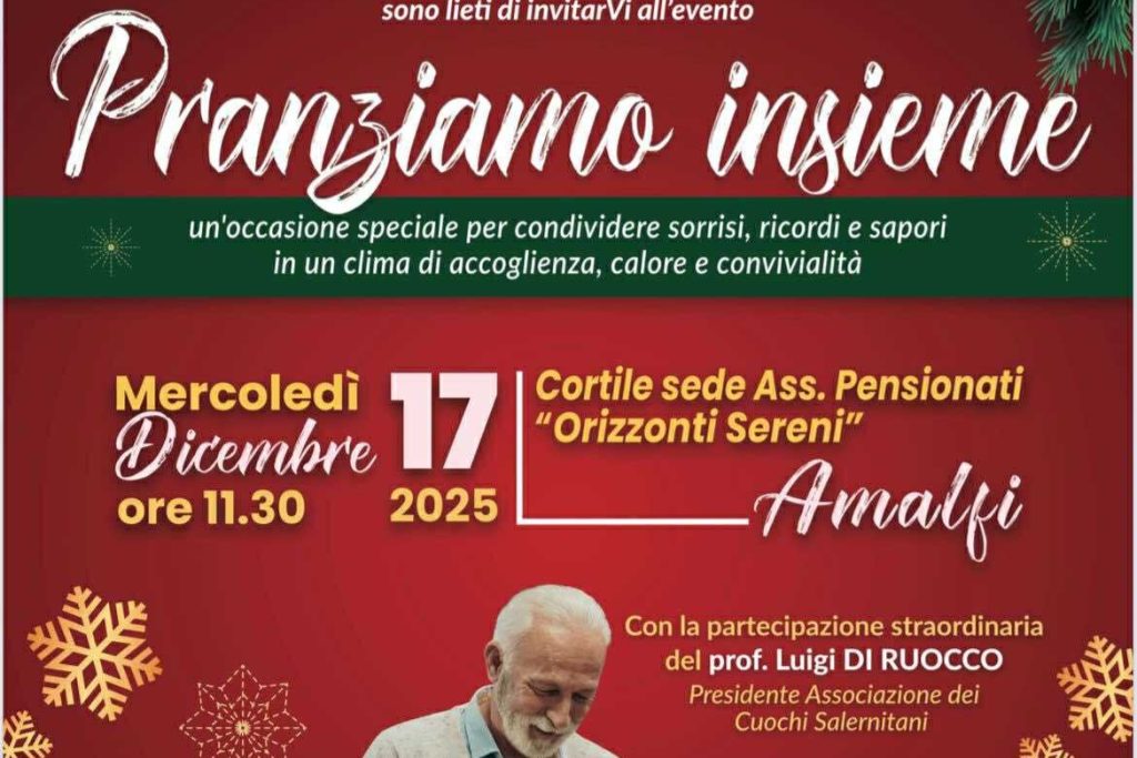 Amalfi pranzo Natale