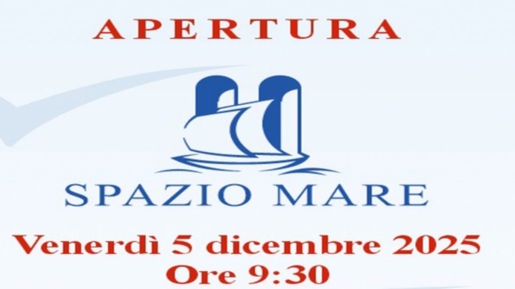 agropoli cerimonia apertura spazio mare 5 dicembre