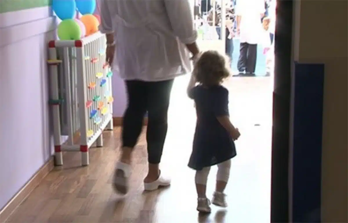 maiori bambina ferita micronido amputata falange