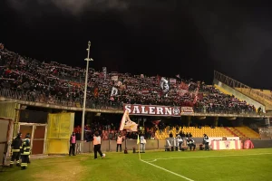 Esauriti in pochi minuti i 639 biglietti del settore ospiti per Picerno–Salernitana