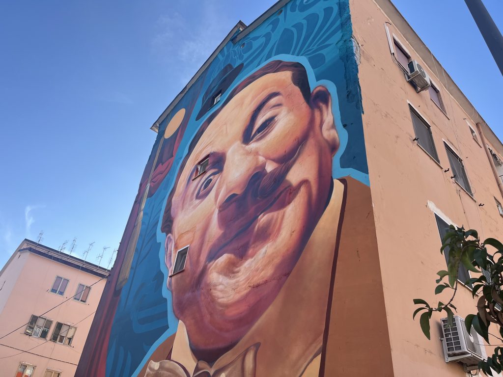 Salerno murales Scarpetta