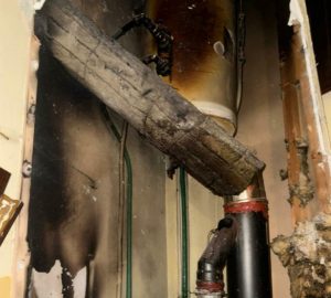 vallo lucania incendio stufa pellet