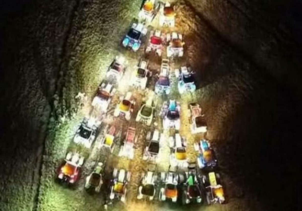 piedimonte matese albero natale trattori illuminati