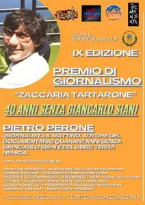 salerno premio zaccaria tartarone 2025