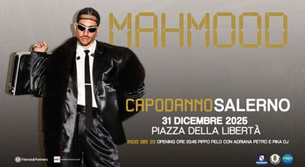 Mahmood concerto salerno capodanno 16 dicembre
