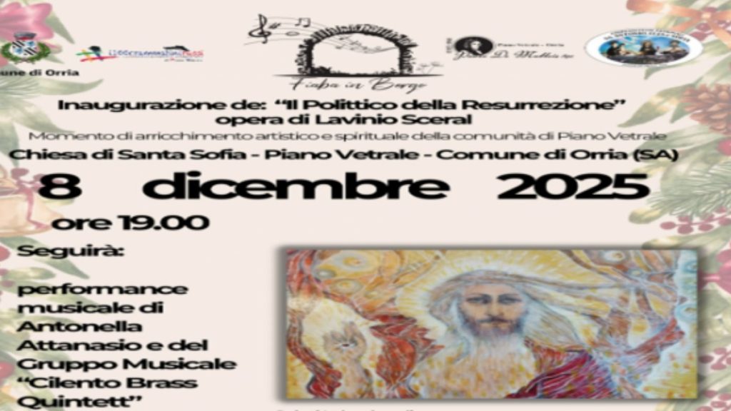 piano vetrale polittico resurrezione fiaba borgo