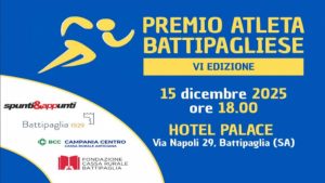atleta battipagliese 2025 premi