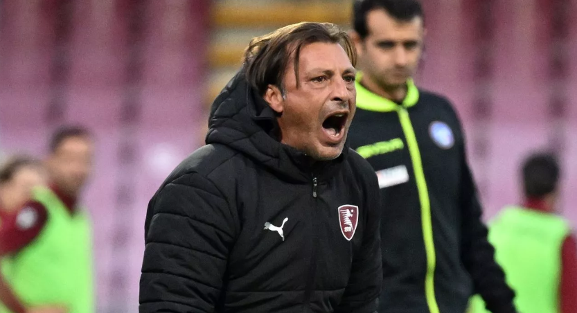 Salernitana - Trapani allenatore Raffaele