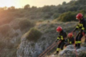 sapri cane salvato Canale Mezzanotte