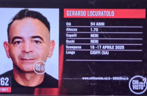 Gerardo Locuratolo scomparso