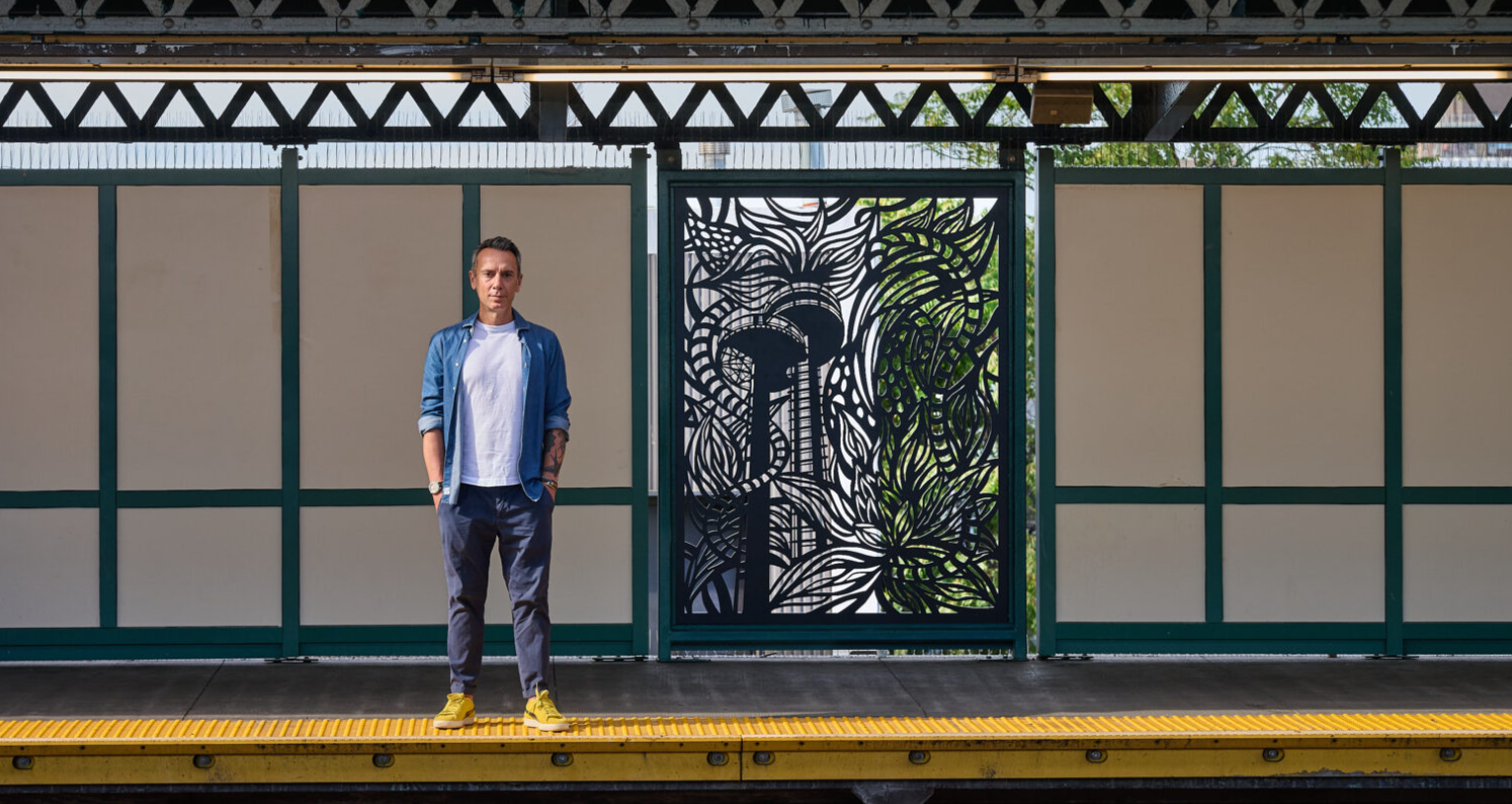 Battipaglia Gallotta installazione New York