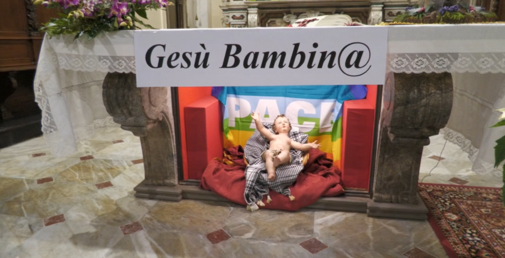 Gesù bambina presepe