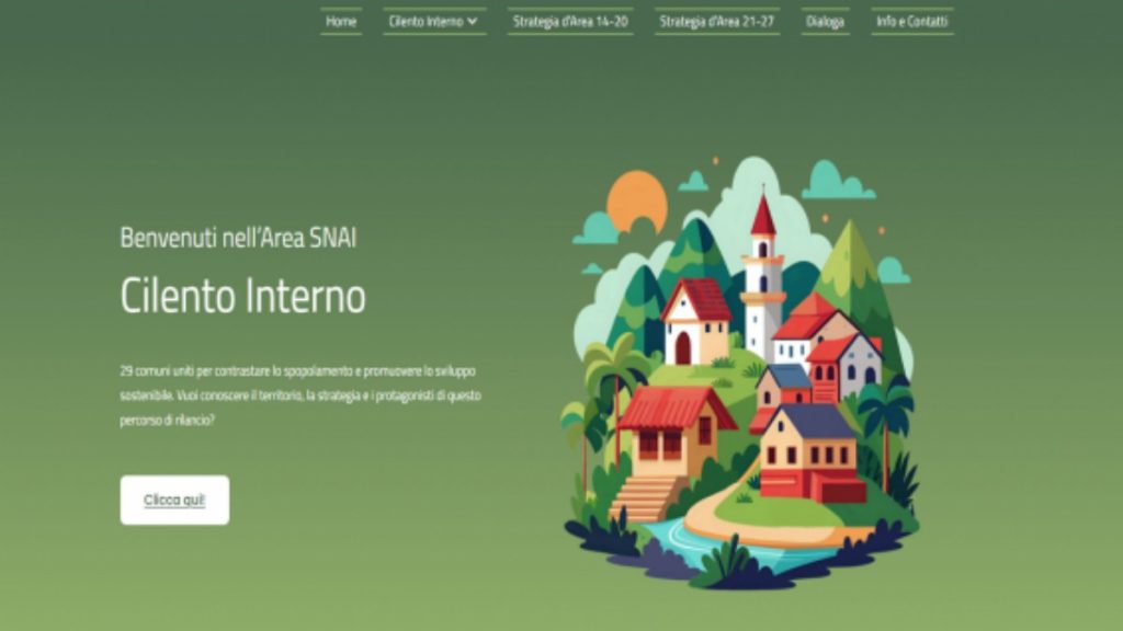 online portale aree interne cilento