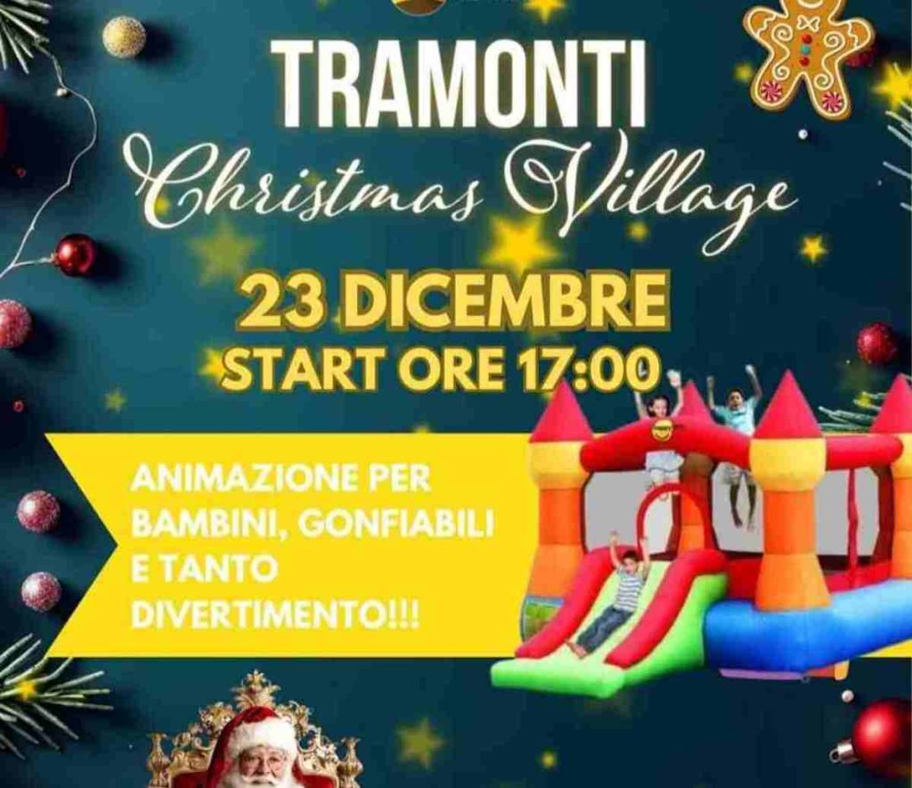 tramonti christmas village 2025