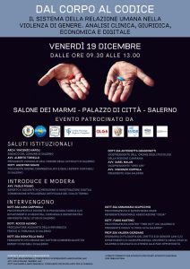 “Dal Corpo al Codice”: a Salerno convegno sulla violenza di genere