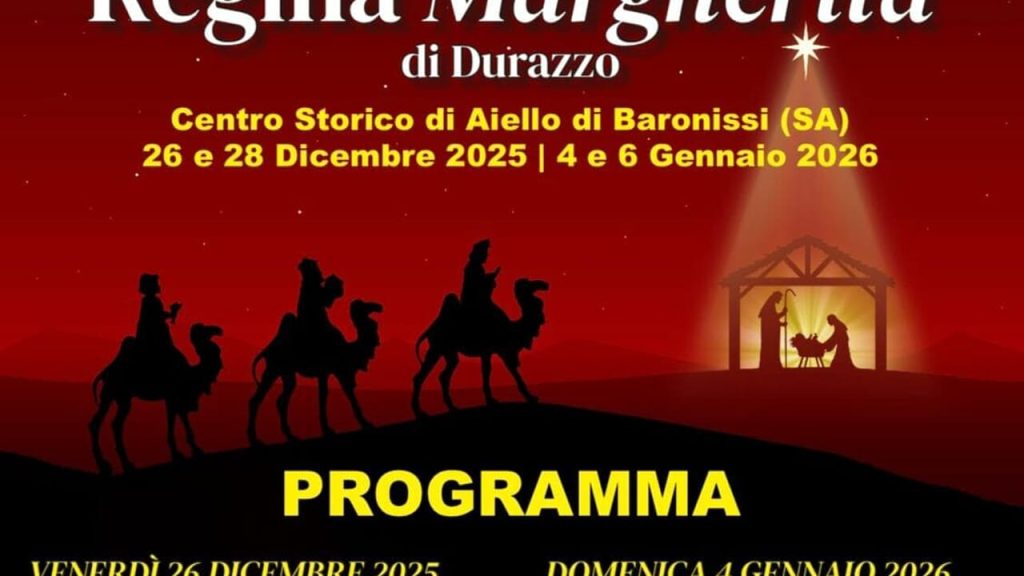 aiello baronissi presepe regina margherita